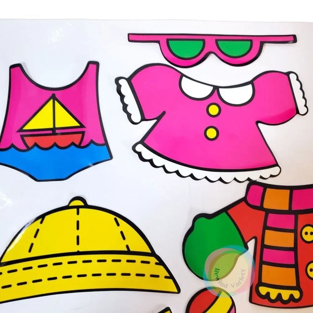 Colorforms Miss Weather Dress Up Set Complete Unused 2017